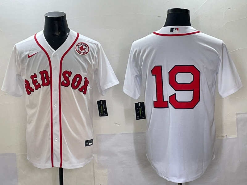 Men 2025 Boston Red Sox #19 Anthony white Nike MLB Jersey style 06